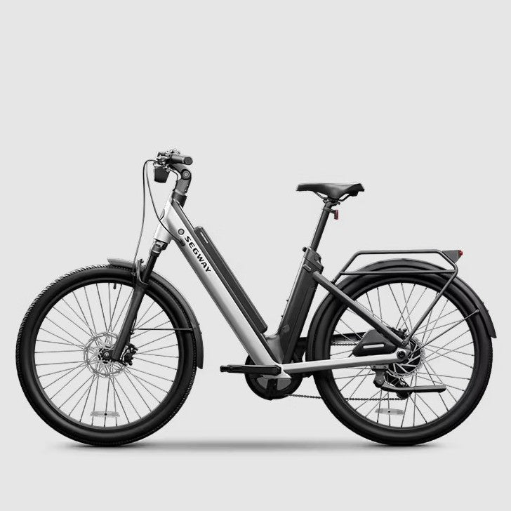 grey electric bicycle Segway Myon Electric Bike