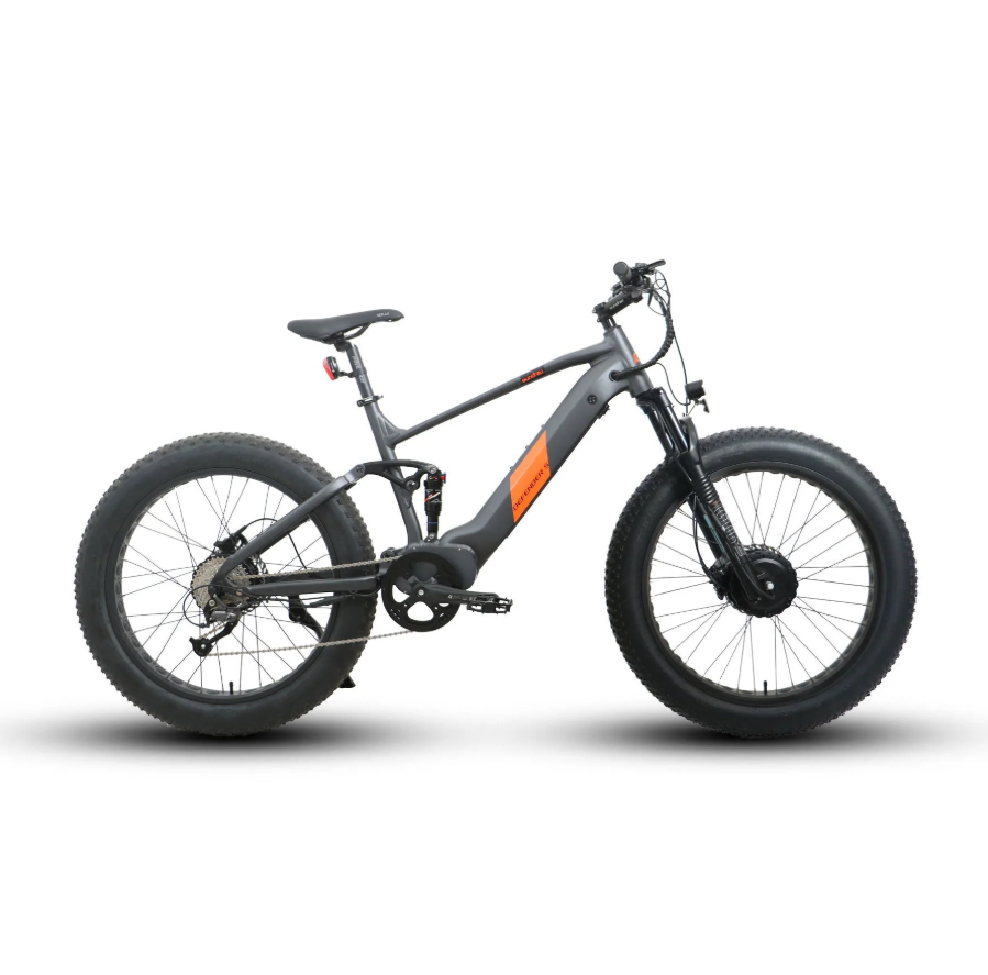 Eunorau Defender-S Full Suspension Dual Moter Mountain E-bike