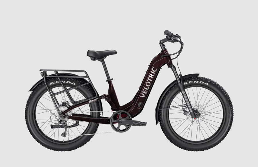 Velotric Nomad 2X Full Suspension Fat Tire Ebike Step Through