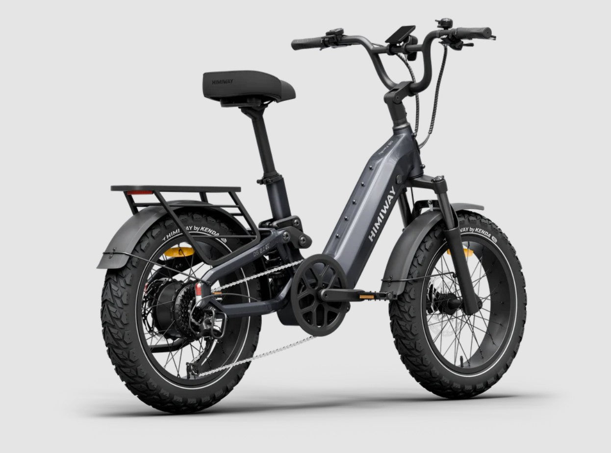 himo c20 electric bicycle Himiway D5 2.0 20" Full Suspension eBike, Sage / Regular / 4'11"