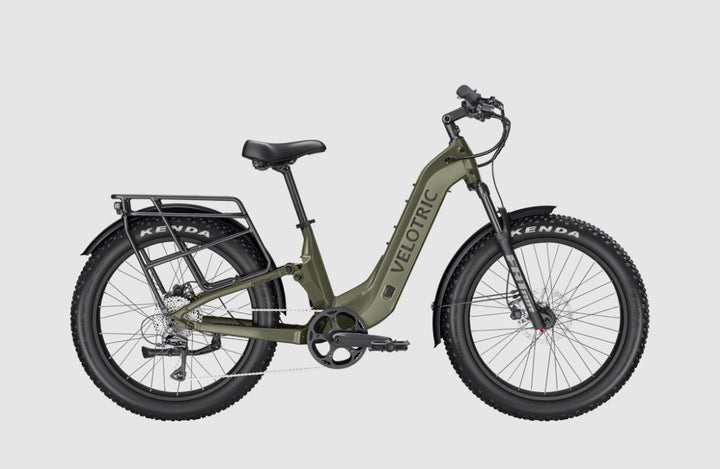 Velotric Nomad 2X Full Suspension Fat Tire Ebike Step Through